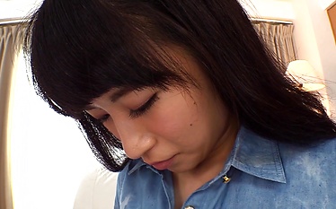 Hikaru Tsukimura's hairy pussy is being banged hard
