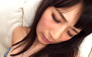 Hikaru Tsukimura's hairy pussy is being banged hard