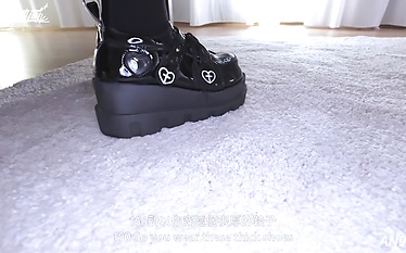 Sultry asian temptress discovers new pleasures with her collection of toys