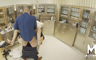 Young Asian Chick Gets Examined by the Doctor