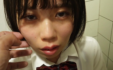 Public Toilet Sensations: Schoolgirl's First Ejaculation in Mouth