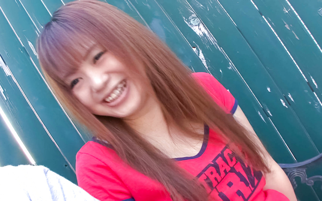 Noriko Kago - Pretty teenage chick sucking and stroking one hard cock and get screwed
