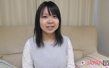 Shy Japanese Teen Strips To Have Tight Pussy Filled With Cum POV