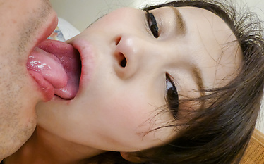 AMateur asian blowing a tasty cock in pov