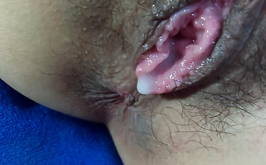 Teenage Asian babes pink and hairy cunt licked and drilled deep