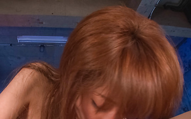 Sana Anzyu tit fucks and sucks in a japanese blowjob video