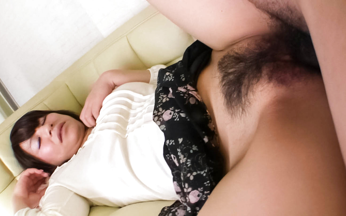 Akiko Miyake's Hairy Twat Fucked Hard In All Positions