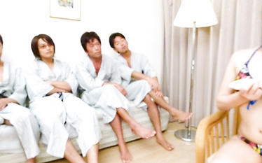 Hot japanese masturbating action with Nanaka Kyono and friends