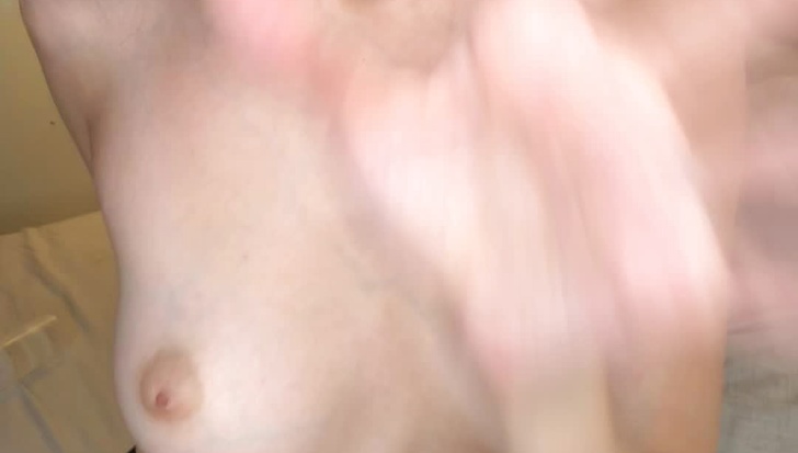 Masturbating with panties