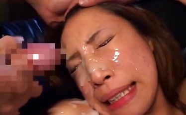 Exotic asian beauty takes on hardcore passion in steamy session