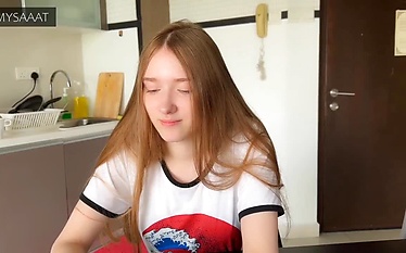 Lost at Chess and got a Double Load in her Pussy