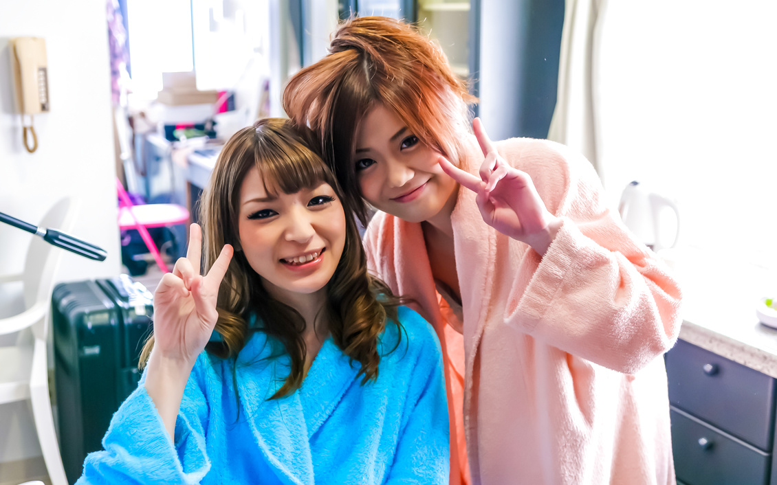 Wild kinky action with two very sexy teens!