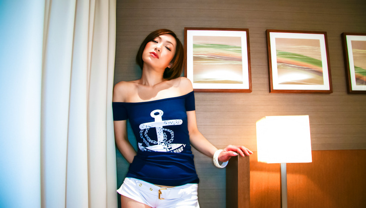 Cutie Asian Babe Nene Gets Down and Dirty with a Stiff Meat